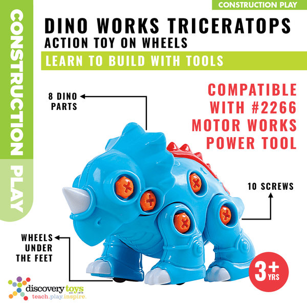 DINO WORKS CENTROSAURUS DIY Take Apart Toy | Discovery Toys