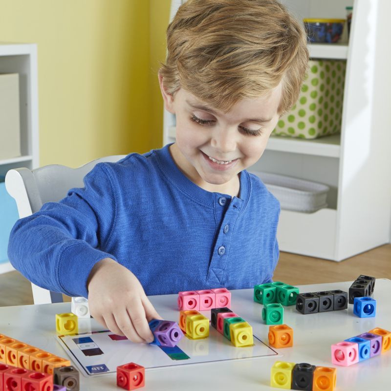 MATHLINK CUBES Early Math Activity Set