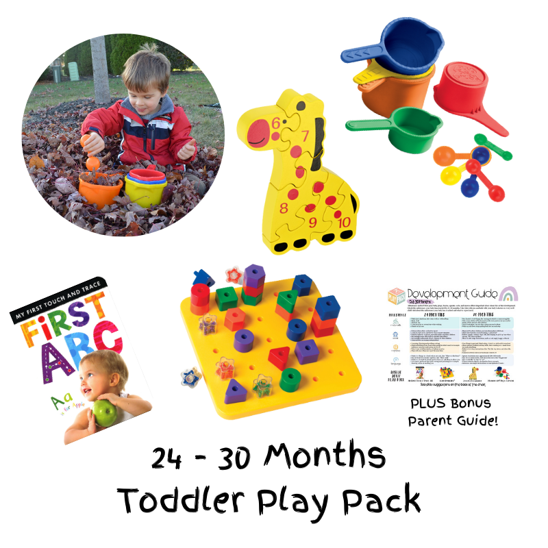 24-30 MONTHS TODDLER PLAY PACK - 2nd BIRTHDAY GIFT SET