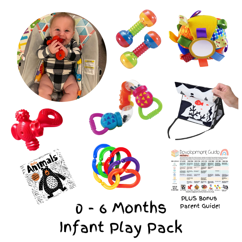 0-6 MONTHS INFANT PLAY PACK - WELCOME TO THE WORLD