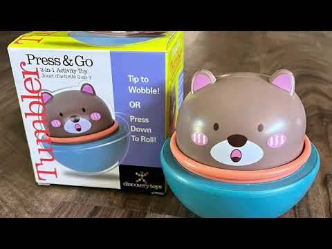 PRESS & GO TUMBLER Toddler Activity Toy