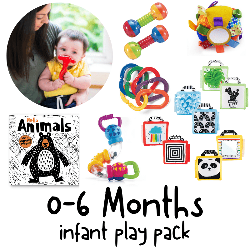 Favorite Baby Toys for 0-6 Months - Inspiralized