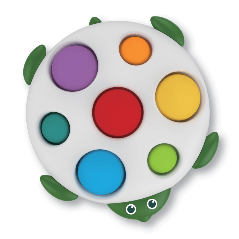 Baby silicone spinner - 'Pop it' game - Baby Collection